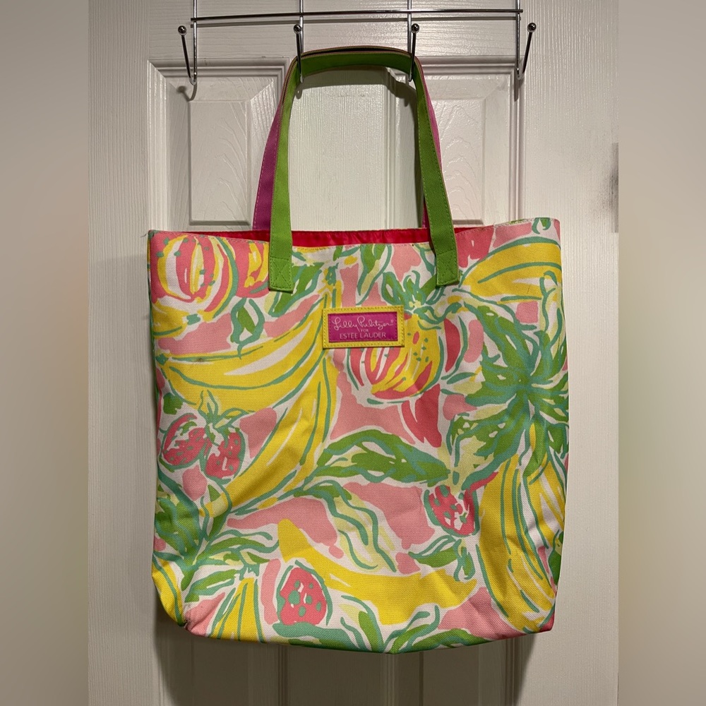 Lilly Pulitzer Estée Lauder Tote